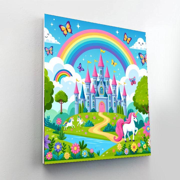 Magical Castle Dream Numbered Painting Kits