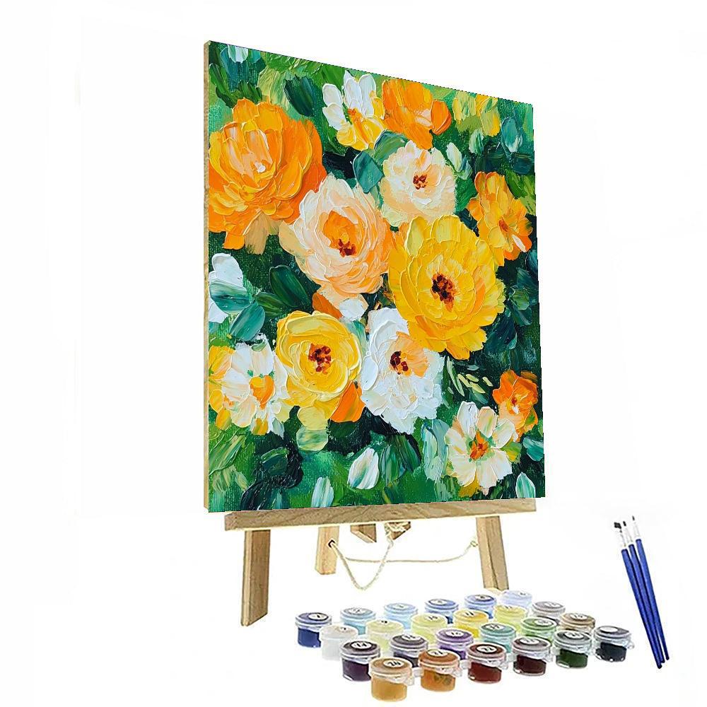 Frida Kahlo Inspired Radiance Of Spirit  Numbered Painting Kits