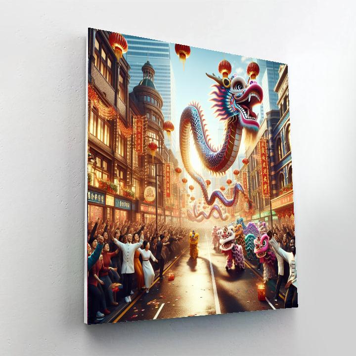 Chinese New Year - San Francisco Painting Number Kit