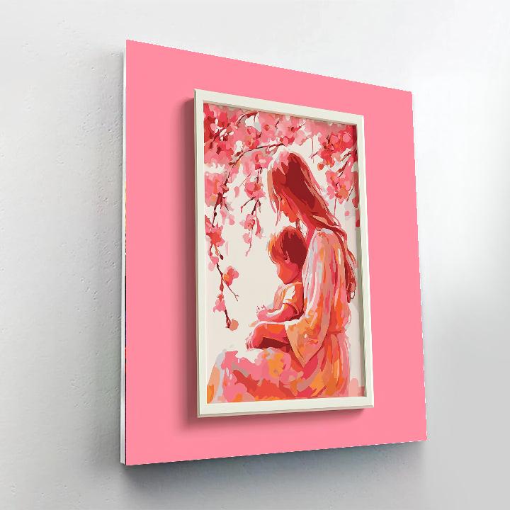 Mommy’s Sweet Embrace DIY Paint By Numbers