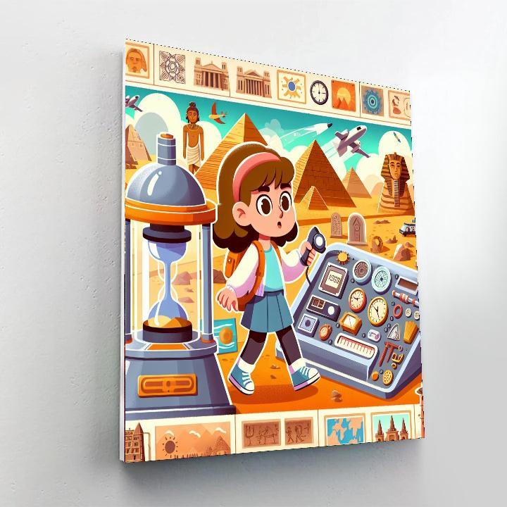 Historic Time Travelers Paint By Numbers Kits