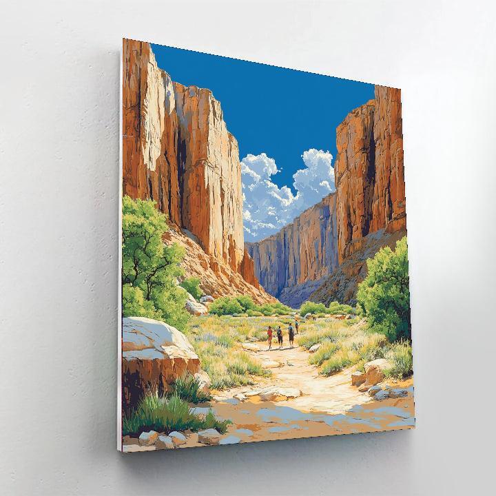 Red Rock Canyon - Las Vegas Paint By Number