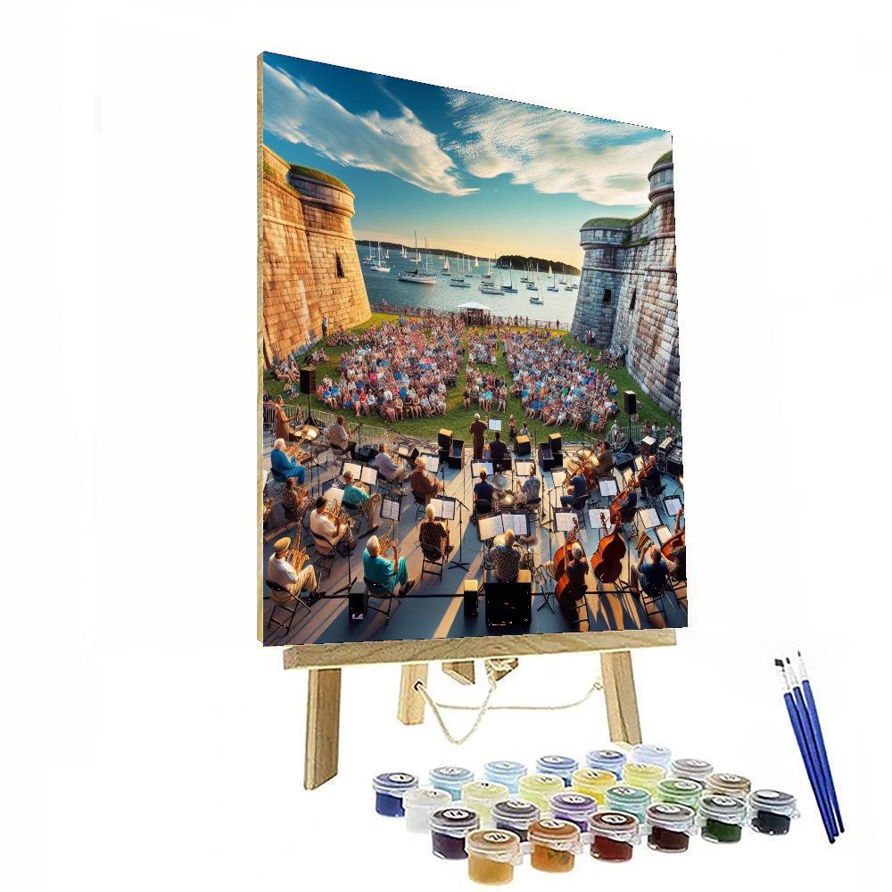 Newport Jazz Festival - United States Paint By Numbers Art