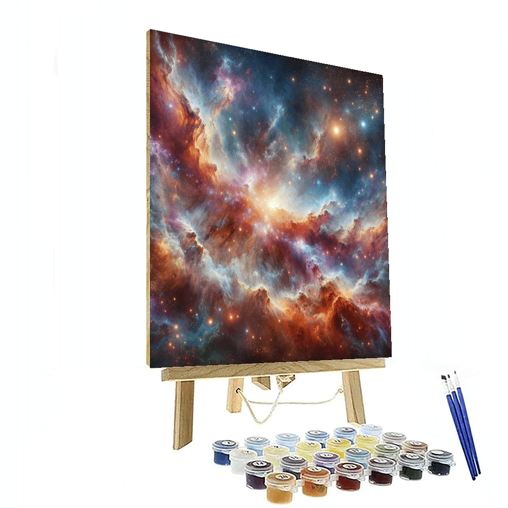 Galactic Nebula - DIY Painting By Numbers Kit – Artistry Rack