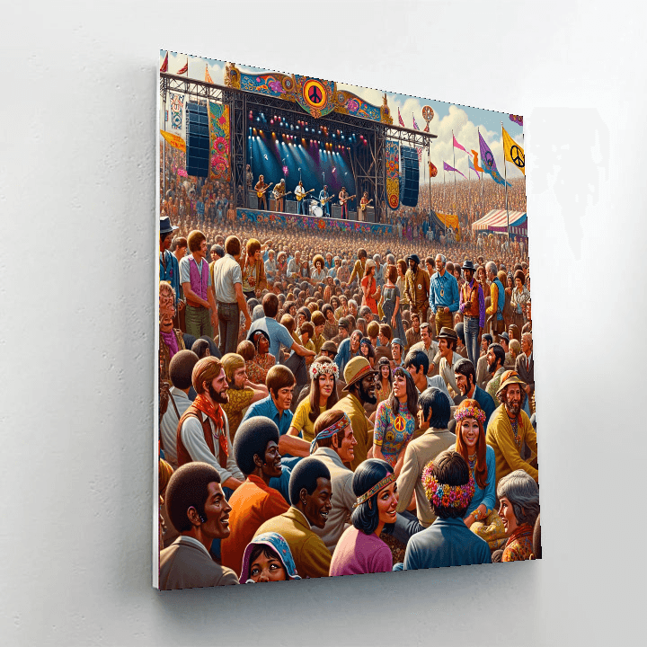 Woodstock - United States Numbered Painting Kits