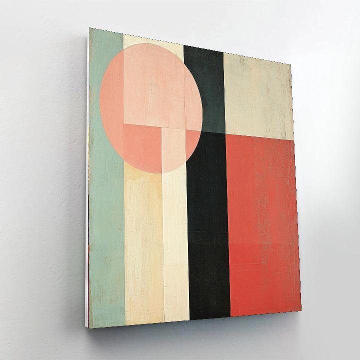 Kazimir Malevich Inspired Simplicity's Echo  Paint By Numbers