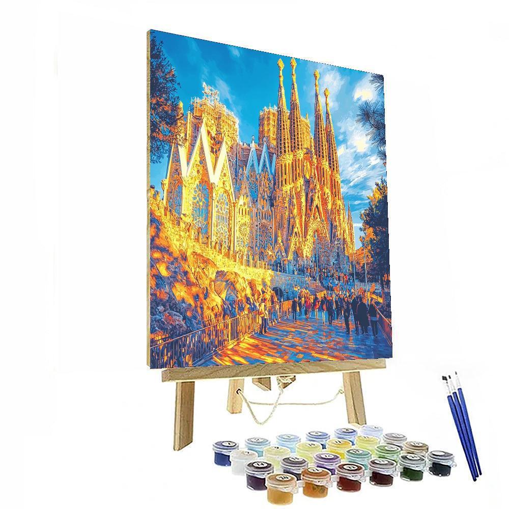 La Sagrada Familia Paint By Numbers