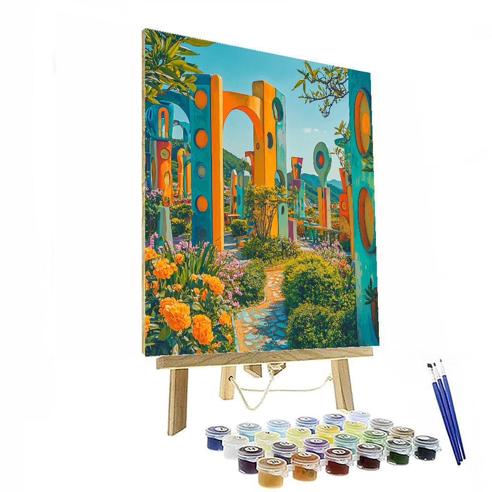 The Stunning Jeju Loveland Sculpture Park DIY paint by numbers