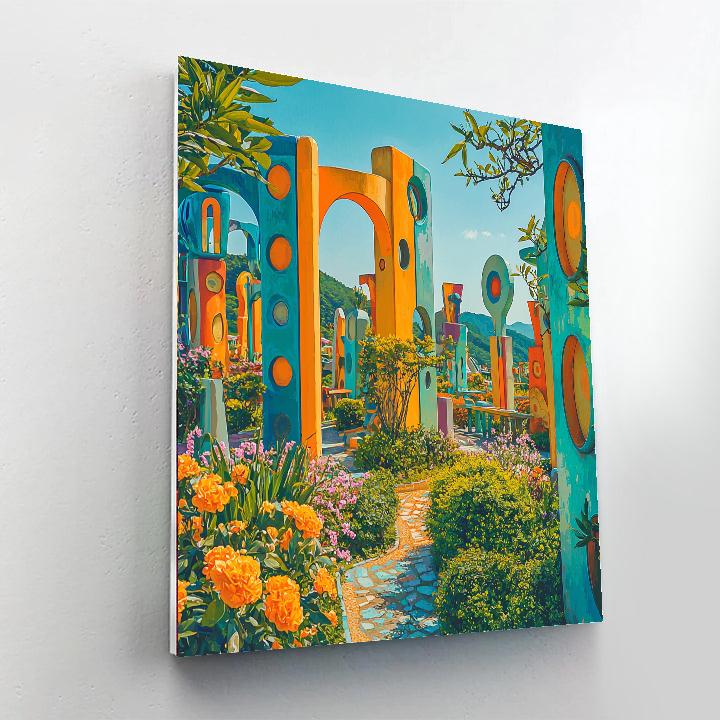 The Stunning Jeju Loveland Sculpture Park DIY paint by numbers