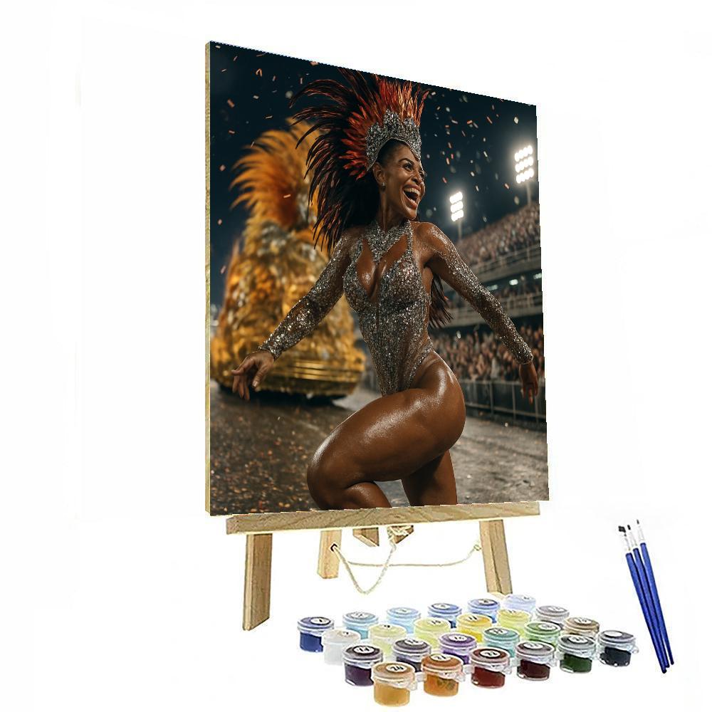Rio Samba Parade Night DIY paint by numbers