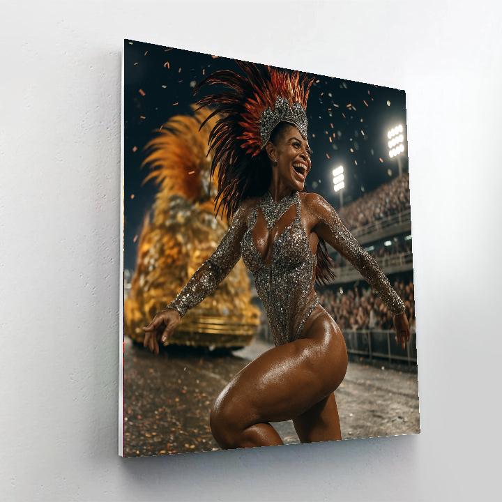 Rio Samba Parade Night DIY paint by numbers