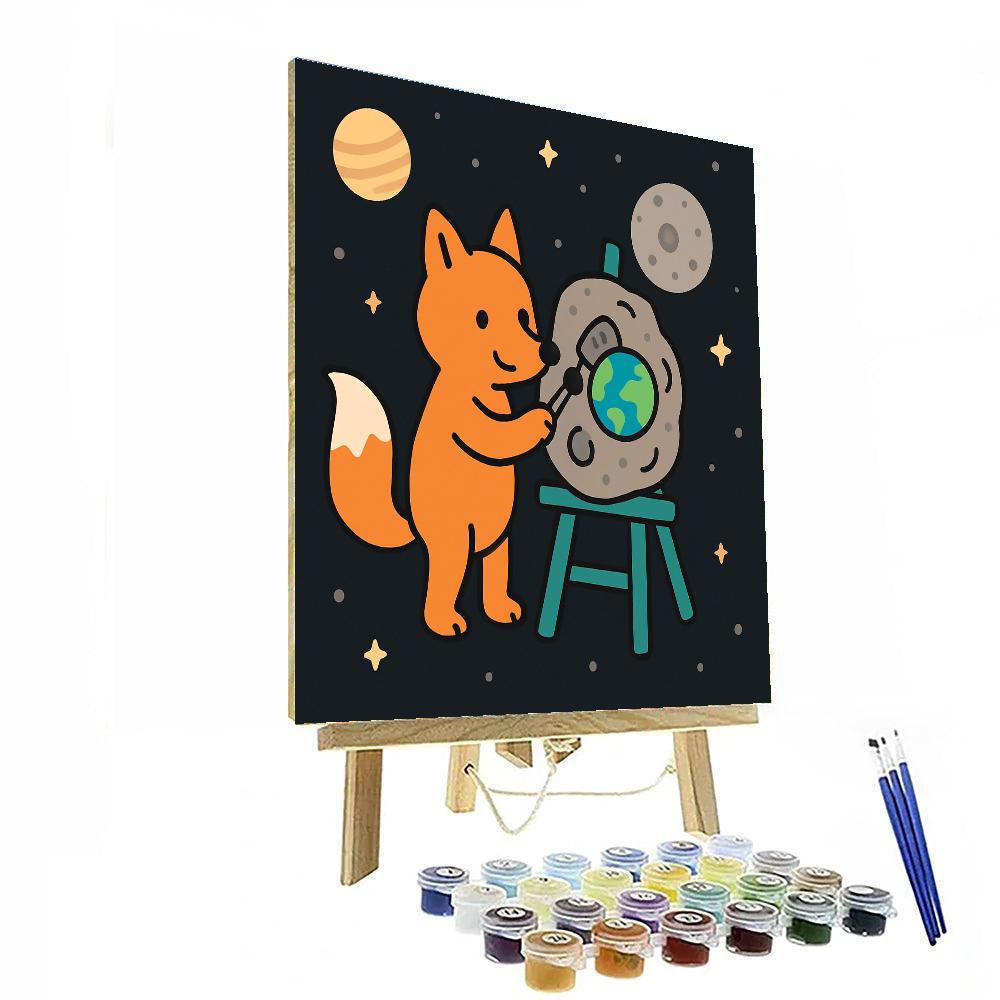 Asteroid Art Studio paint by color