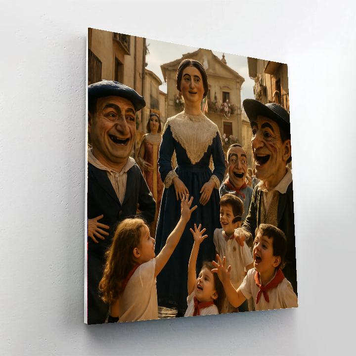 Semana Grande Basque Giants paint by number