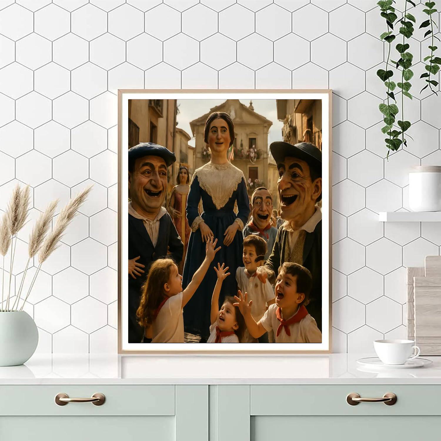 Semana Grande Basque Giants paint by number