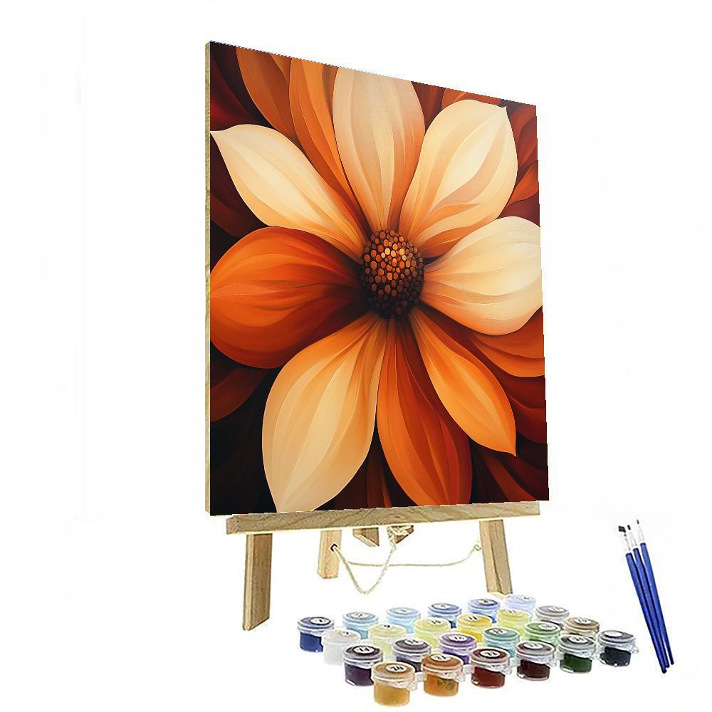 Georgia OKeeffe Inspired Desert Flowers Paint by numbers art