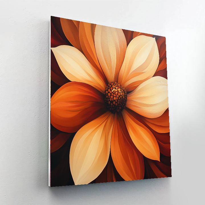Georgia OKeeffe Inspired Desert Flowers Paint by numbers art