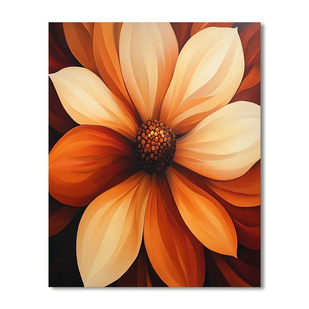 Georgia OKeeffe Inspired Desert Flowers Paint by numbers art