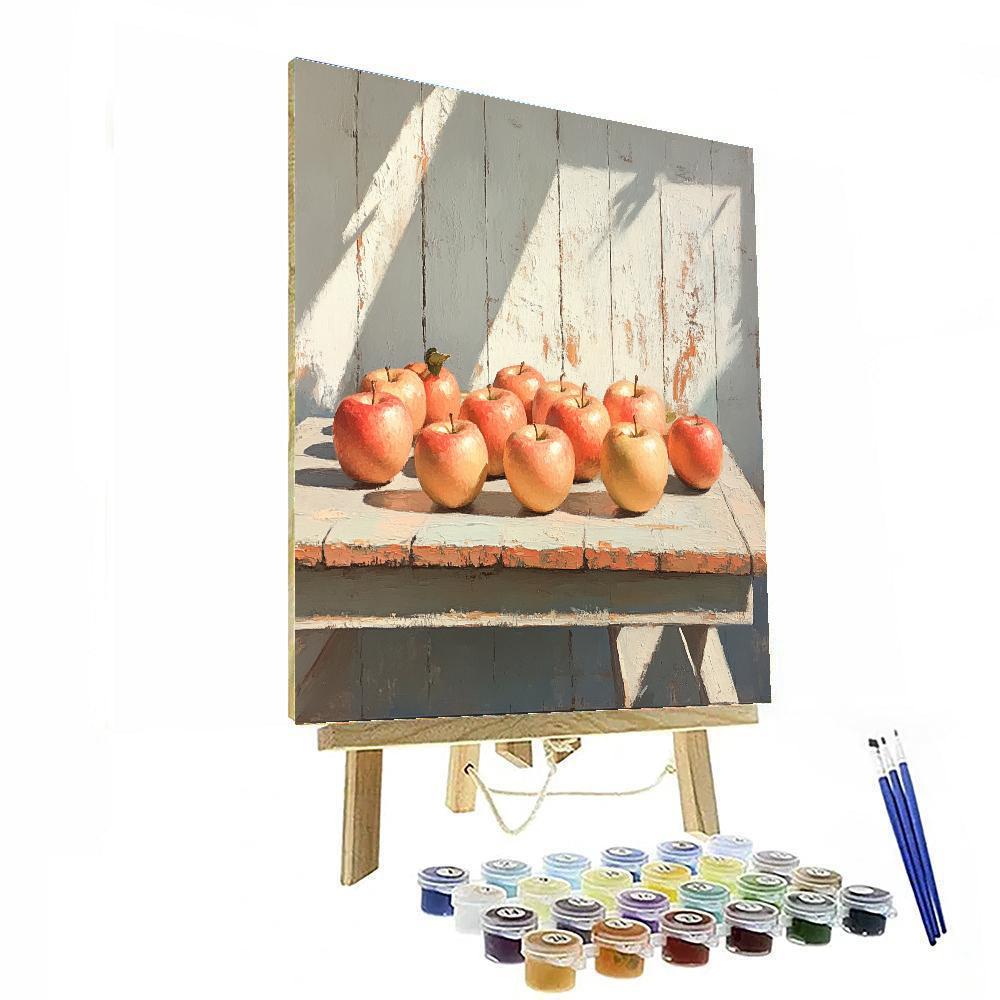 Paul Cezanne Inspired Still Life With Apples Paint by numbers kits