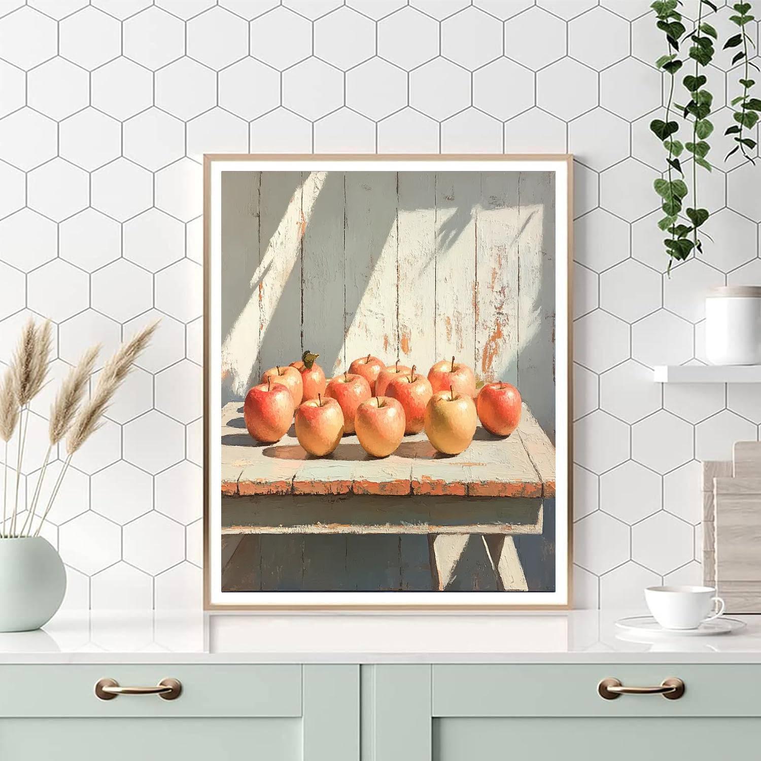 Paul Cezanne Inspired Still Life With Apples Paint by numbers kits