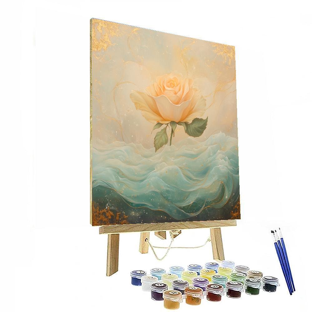 Botticelli Inspired Birth Of A Rose painting number kit