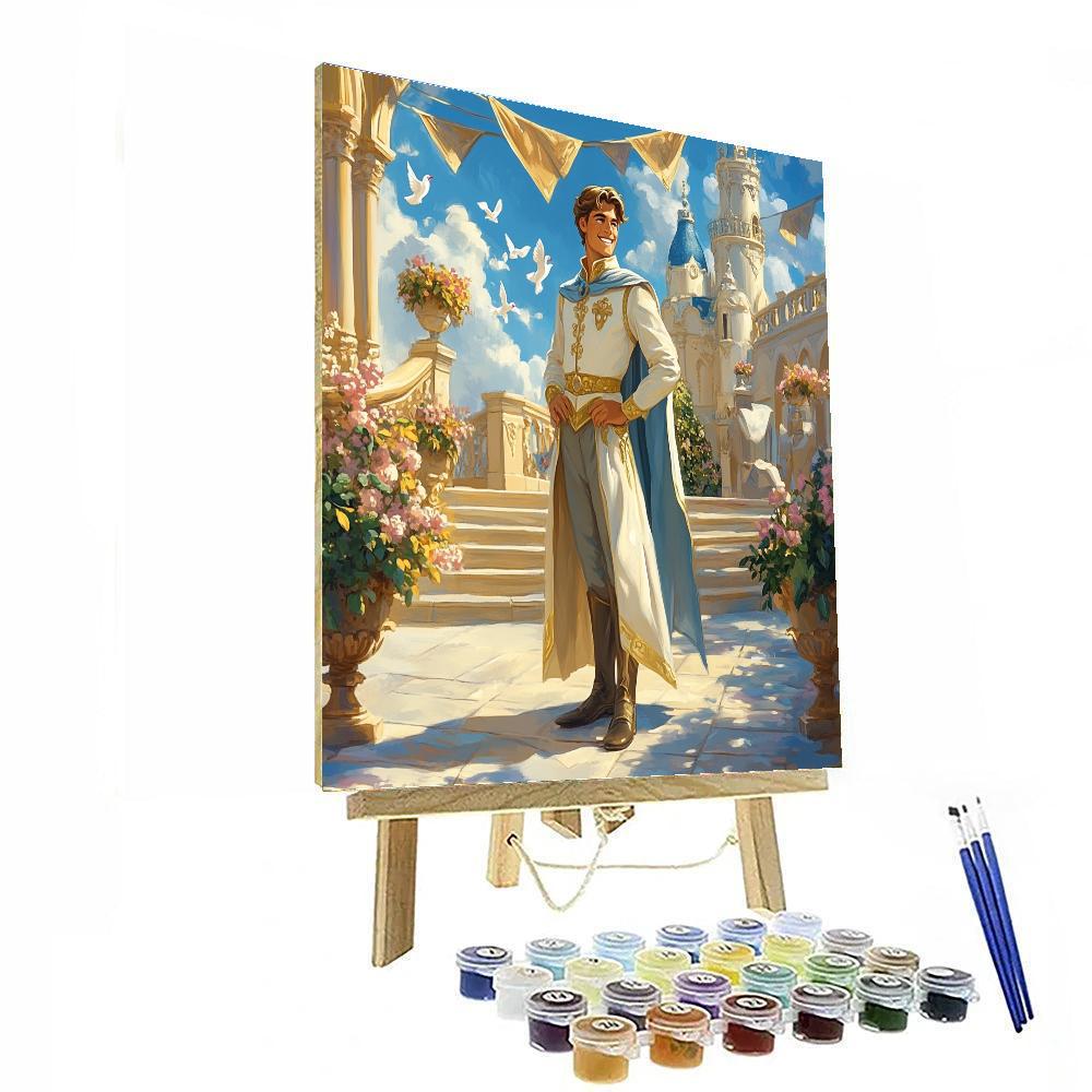 Prince Charming Royal Smile Painting by numbers kit