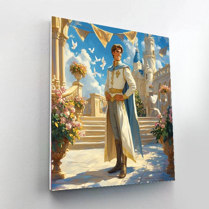 Prince Charming Royal Smile Painting by numbers kit