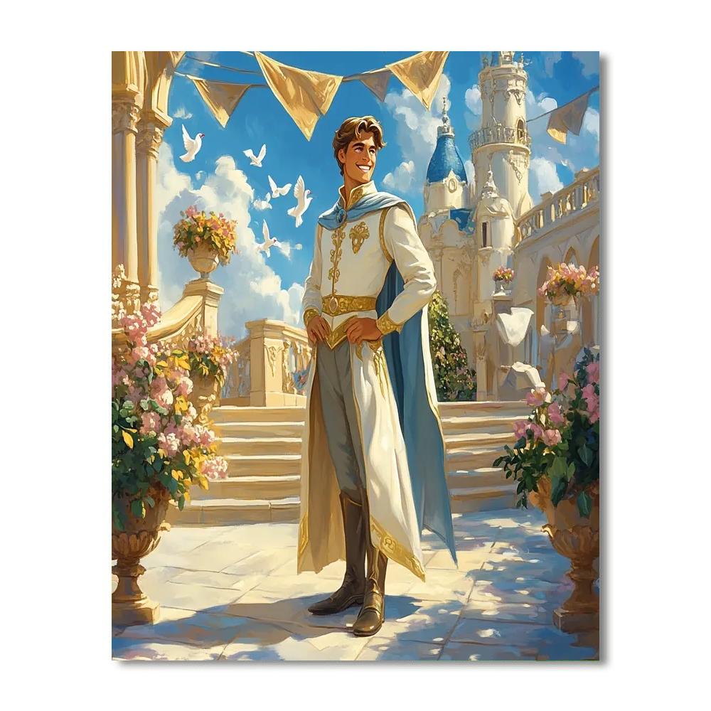 Prince Charming Royal Smile Painting by numbers kit