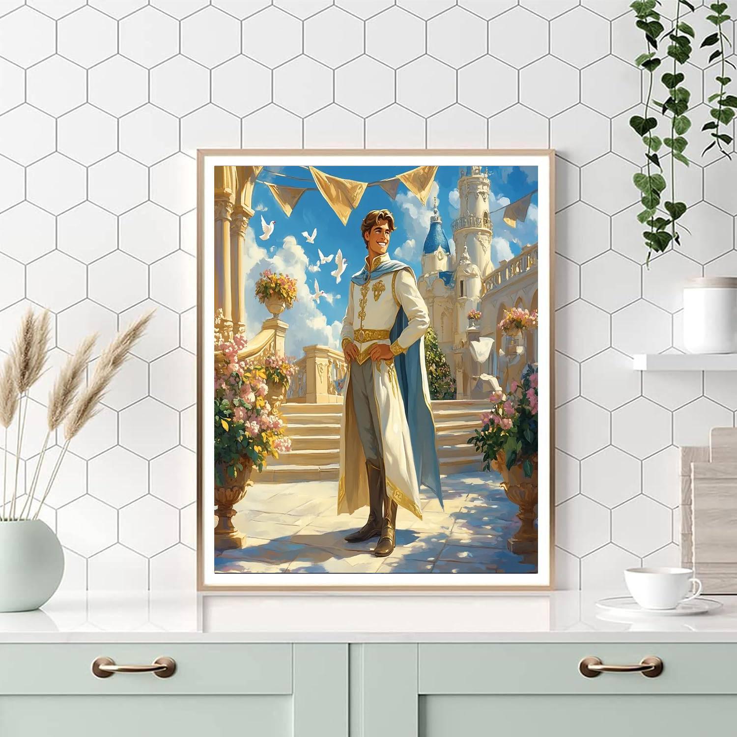 Prince Charming Royal Smile Painting by numbers kit