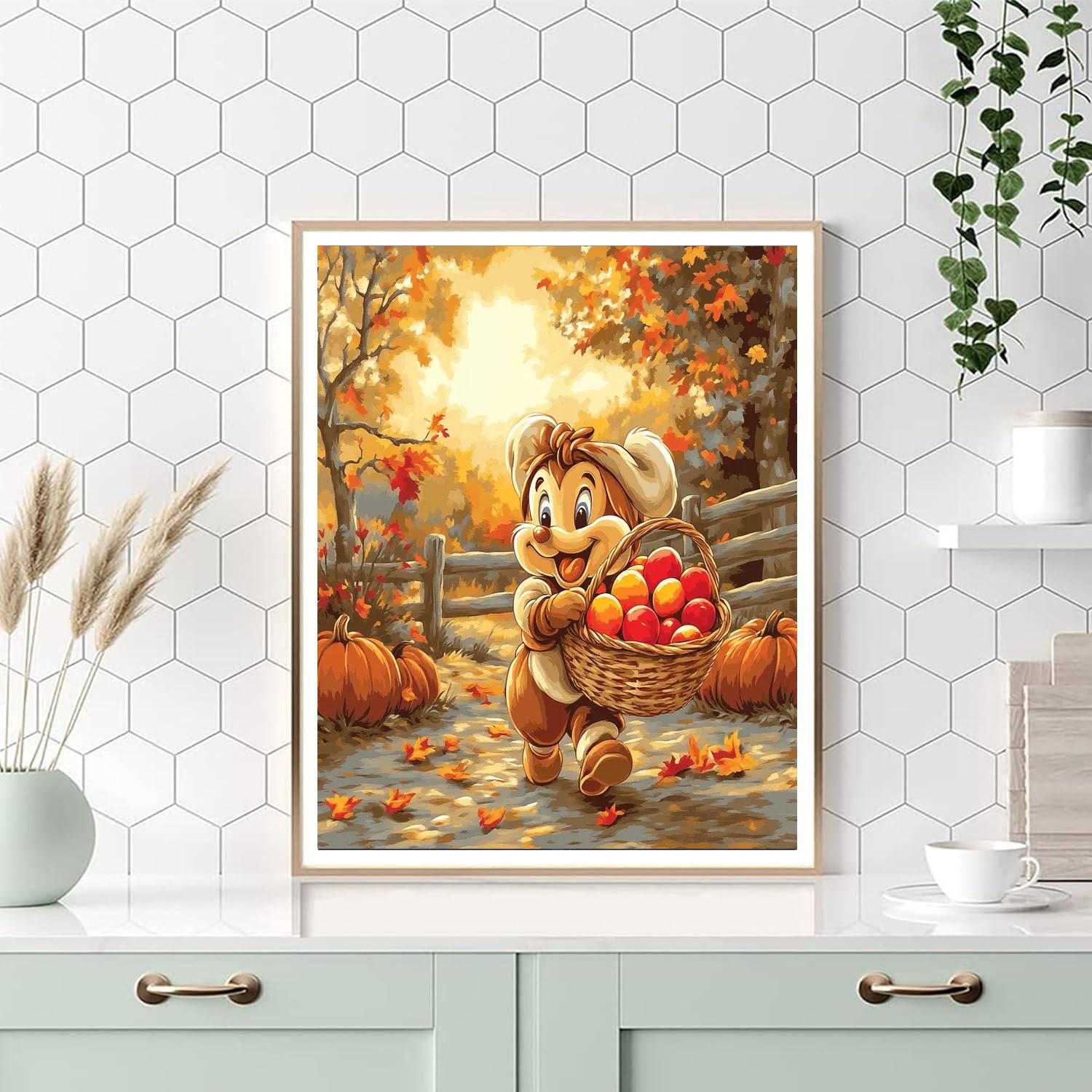 Dopey Happy Harvest Paint by numbers kits