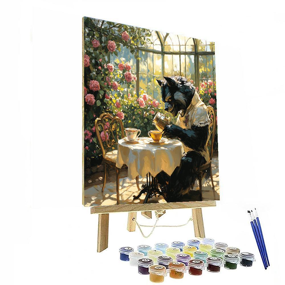 Beast Afternoon Tea Numbered painting kits