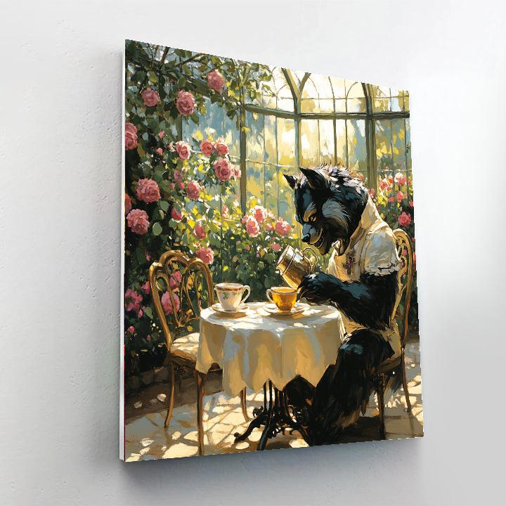 Beast Afternoon Tea Numbered painting kits