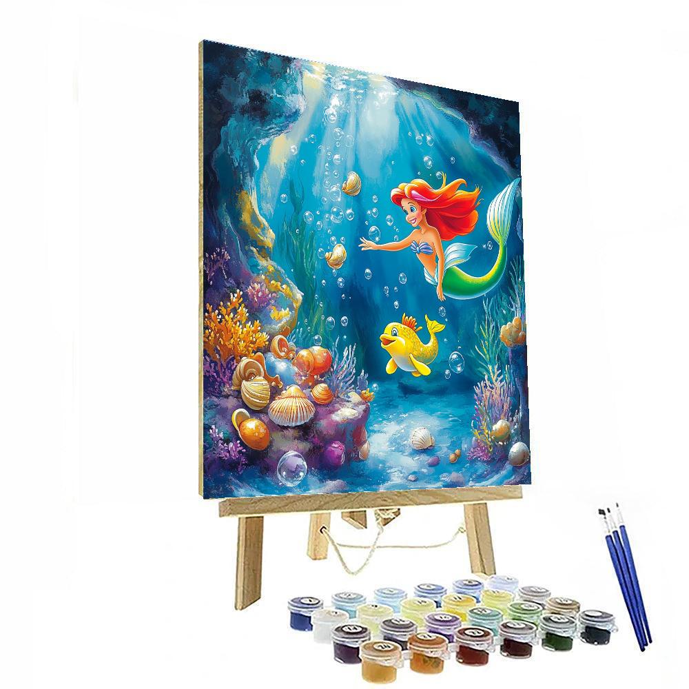 Ariel Undersea Grotto Number painting