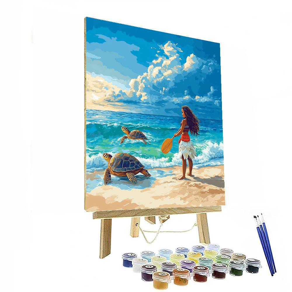 Moana Ocean Horizon paint by numbers