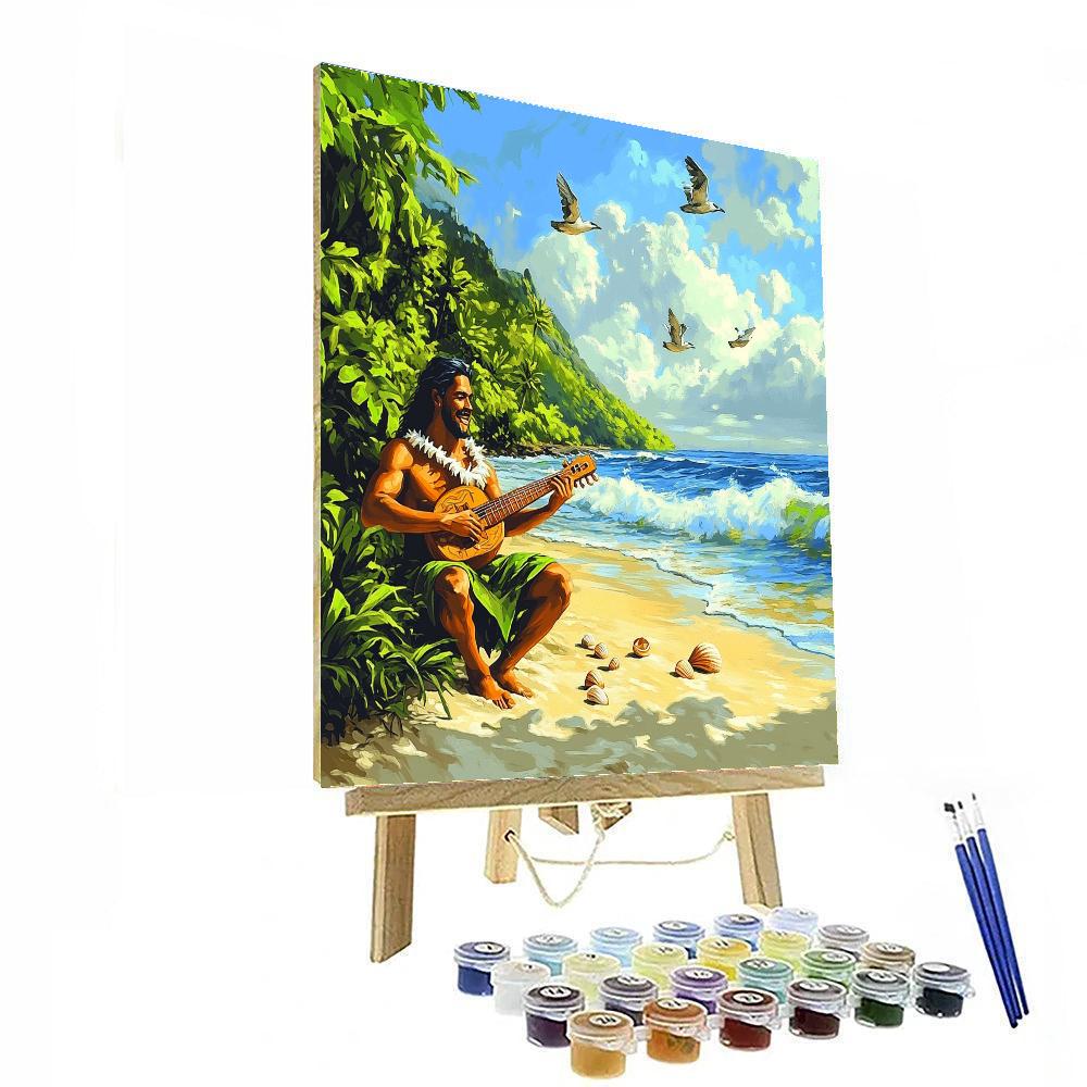 Maui Island Smile paint by numbers