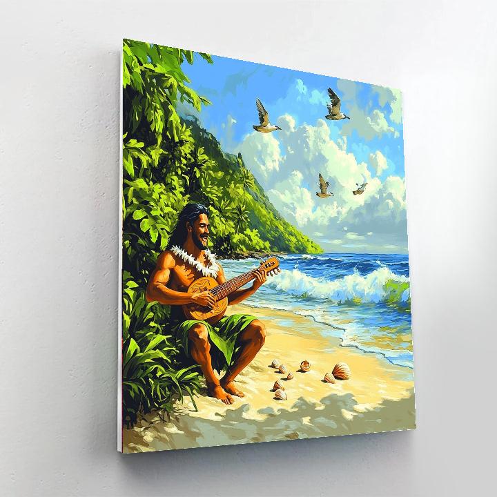 Maui Island Smile paint by numbers