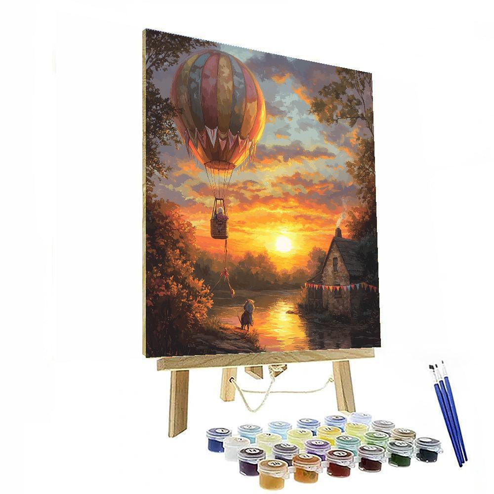 Carl Fredricksen Sky Gazing paint by color