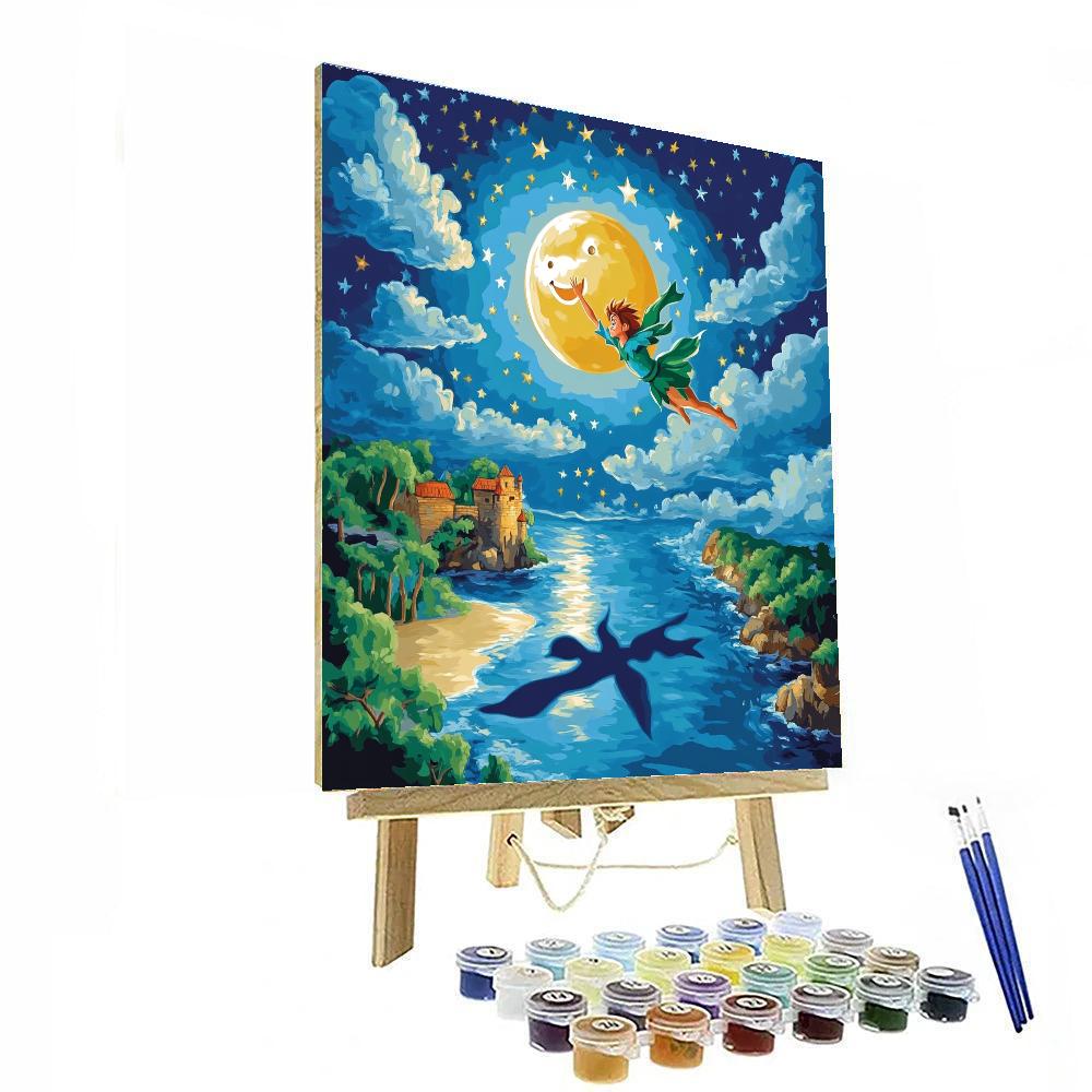 Peter Pan Neverland Leap DIY paint by numbers