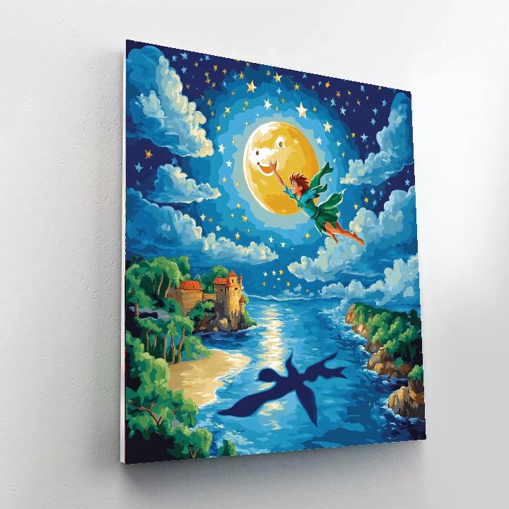 Peter Pan Neverland Leap DIY paint by numbers