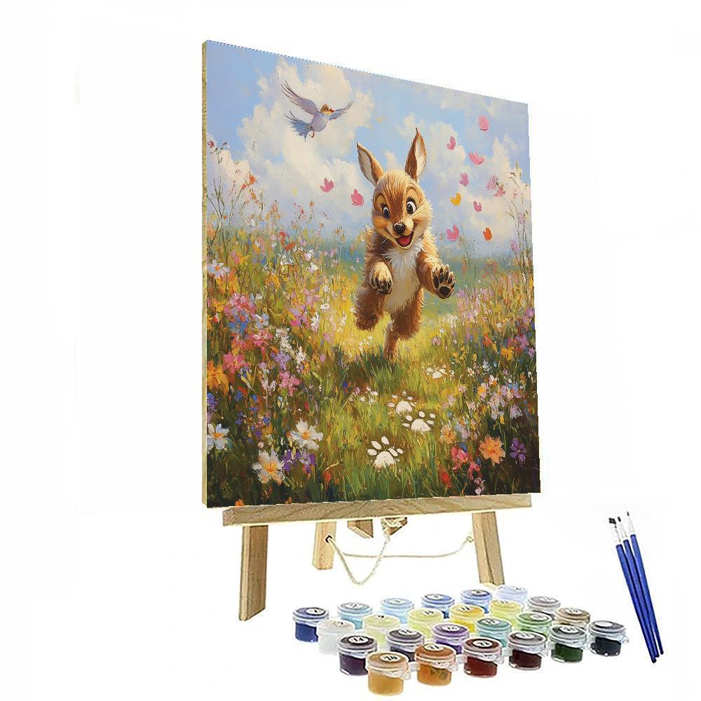 Thumper Meadow Hop DIY paint by numbers
