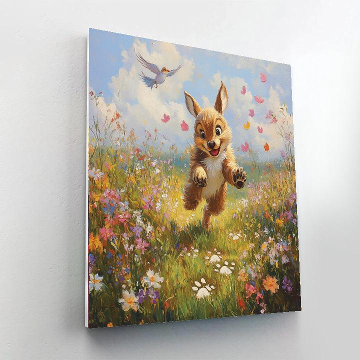 Thumper Meadow Hop DIY paint by numbers