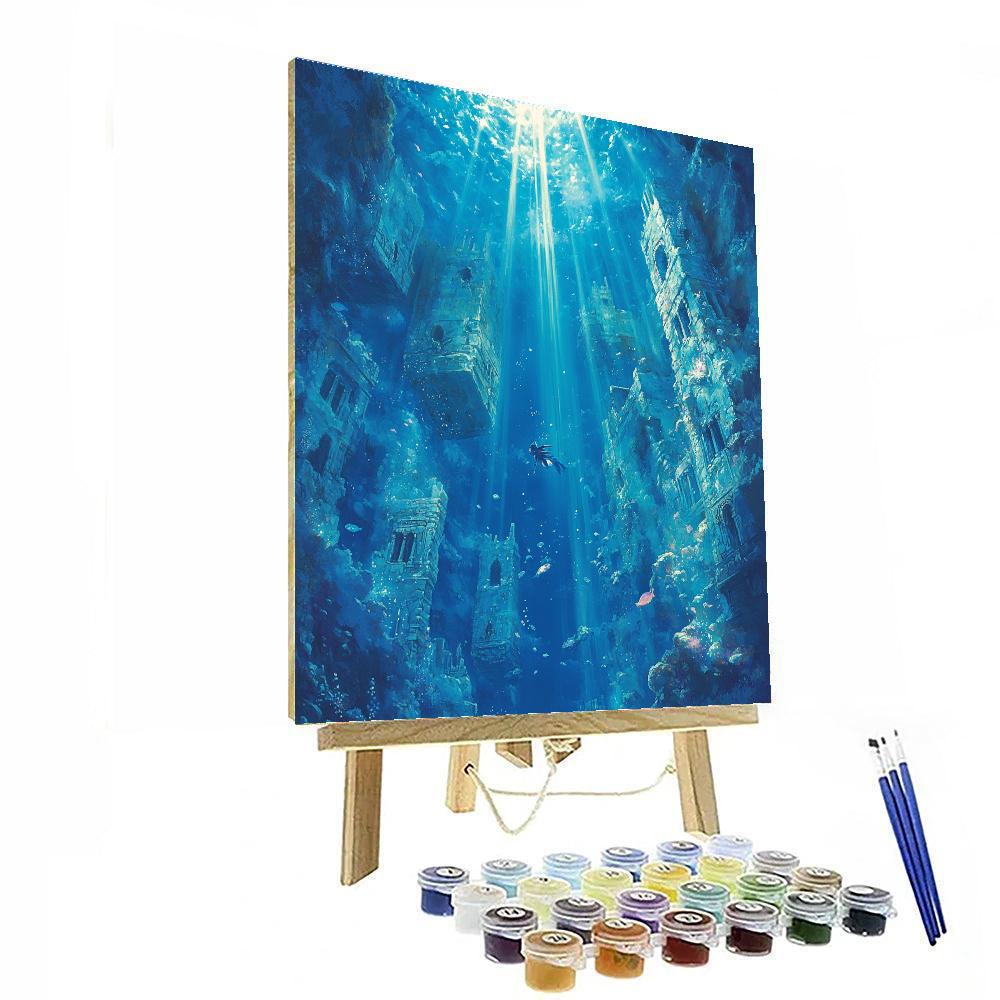 Kida Atlantis Reef Numbered painting kits
