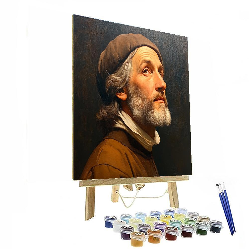 Leonardo Da Vinci Inspired Renaissance Scientist Paint by numbers kits