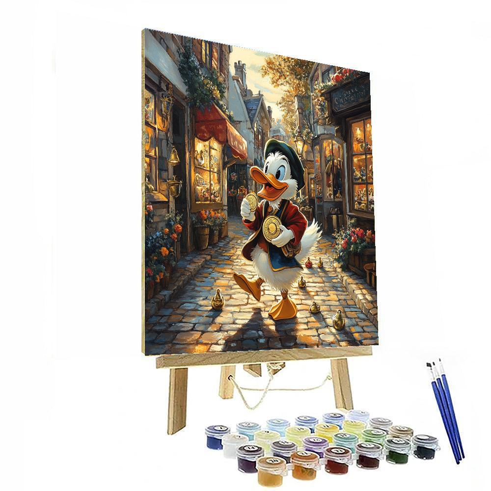 Scrooge McDuck Treasure Walk DIY paint by numbers