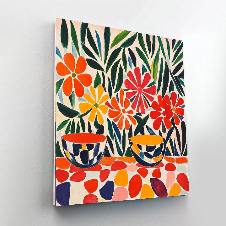 Henri Matisse Inspired Floral Still Life painting number kit
