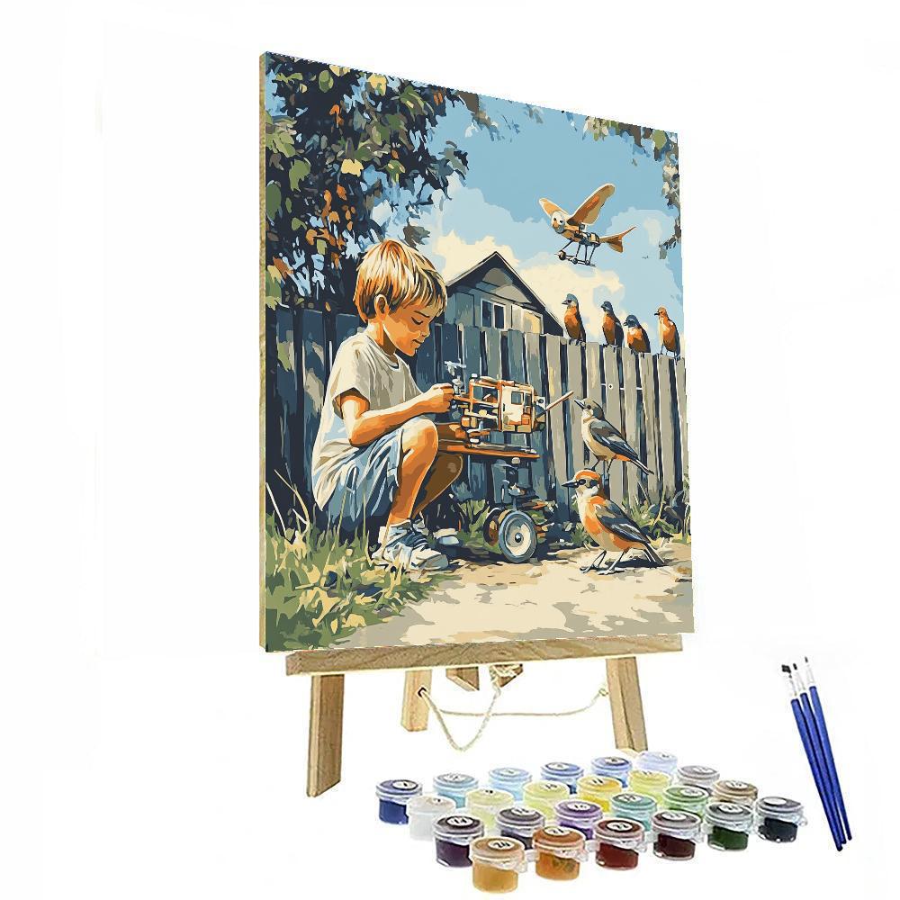 Syndrome Backyard Gadget paint by numbers