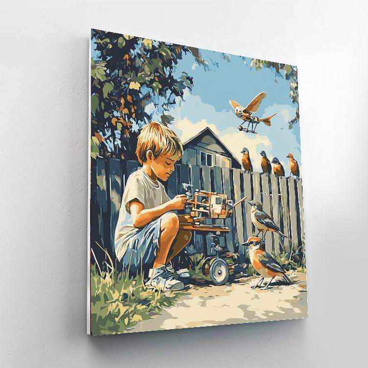 Syndrome Backyard Gadget paint by numbers