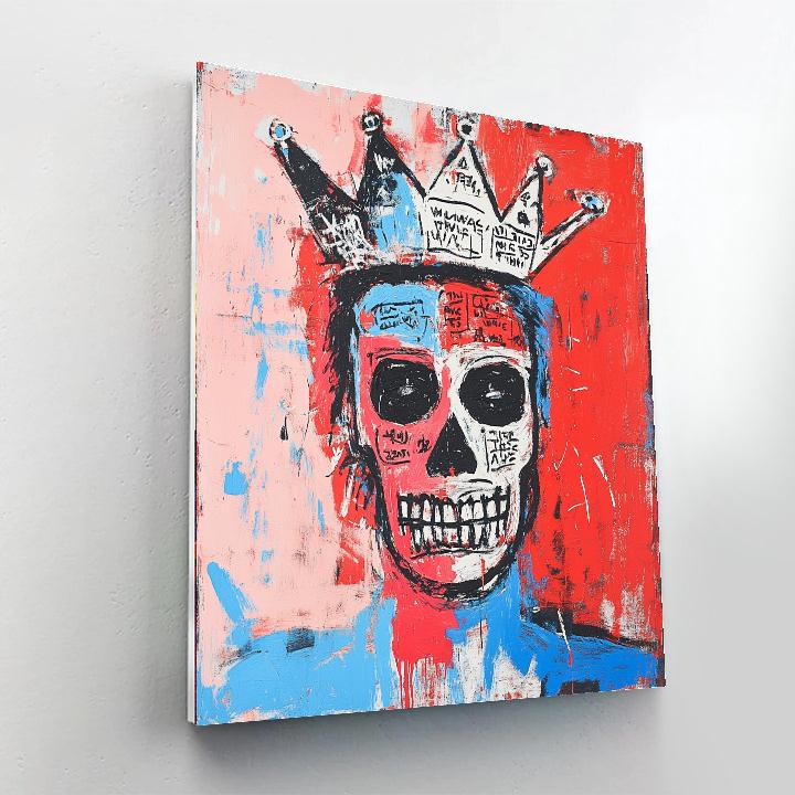 Jean-Michel Basquiat Inspired Urban Warrior painting number kit