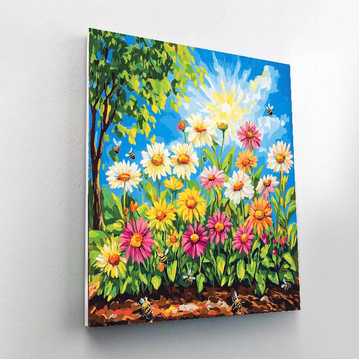 Disgust Garden Critique Paint by numbers art