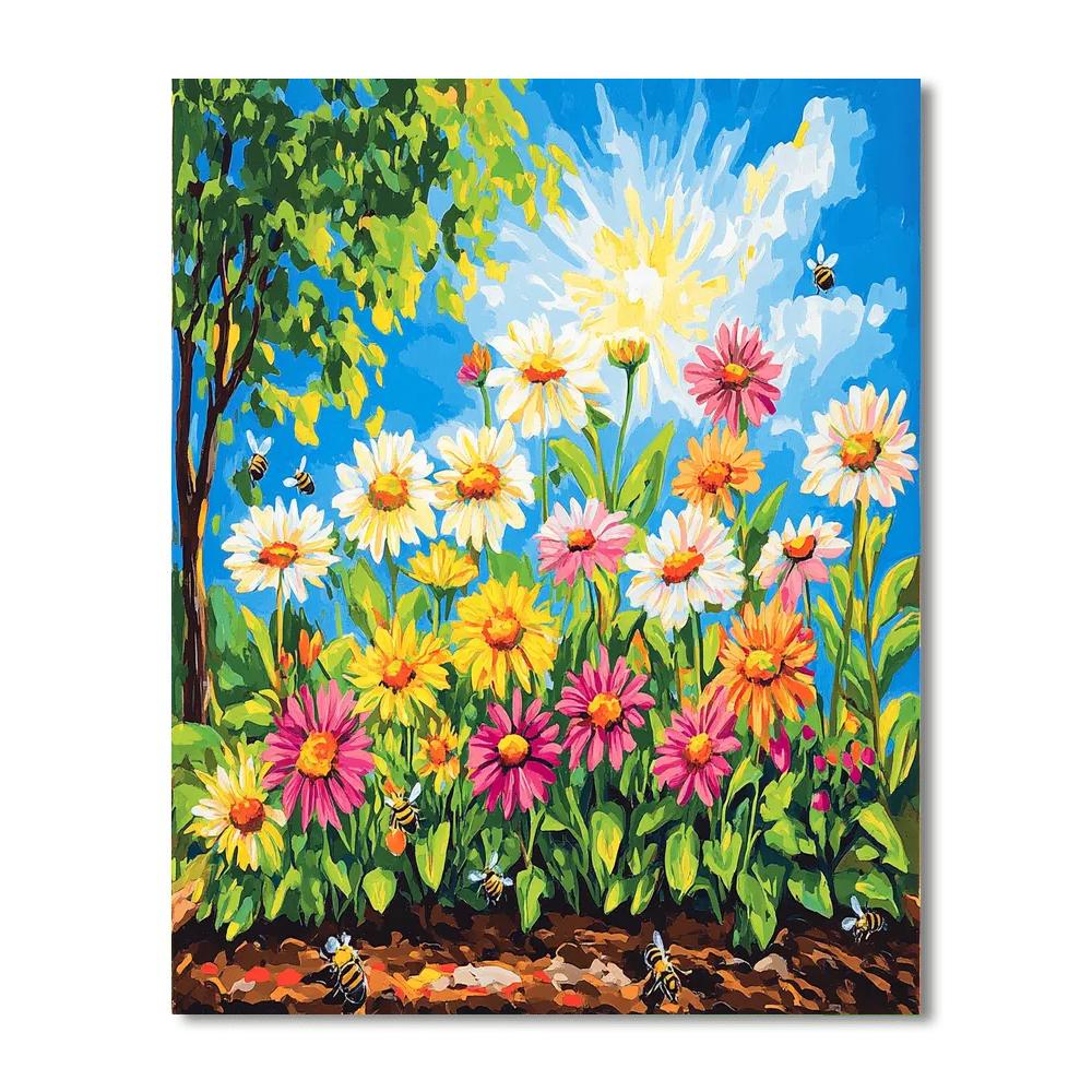 Disgust Garden Critique Paint by numbers art