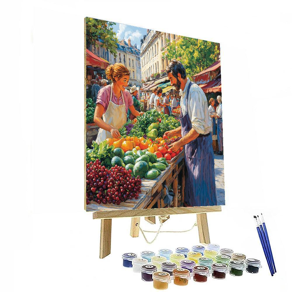 Remy Market Feast paint by number